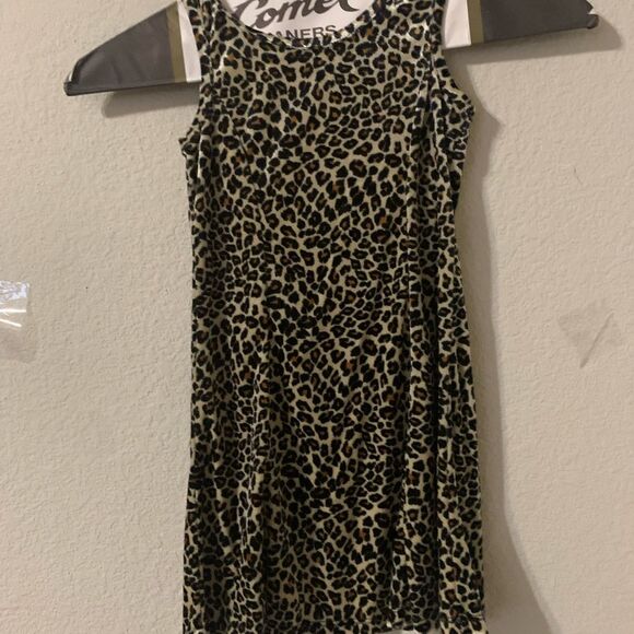 Pink & Violet Animal Print 2 Pc Dress and Coat set Size 6 Pre-Loved - Picture 7 of 9